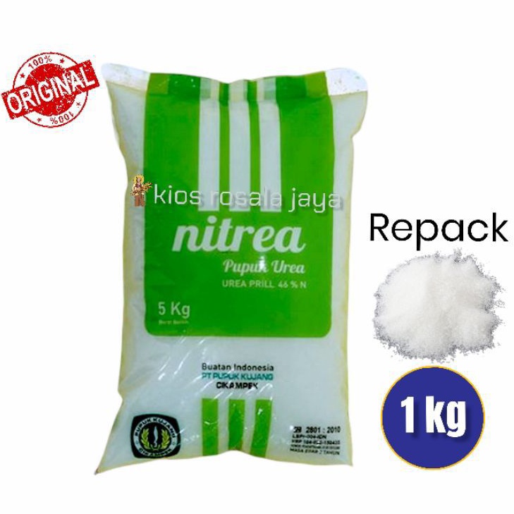 Pupuk Urea Prill NITREA 1 kg Repack