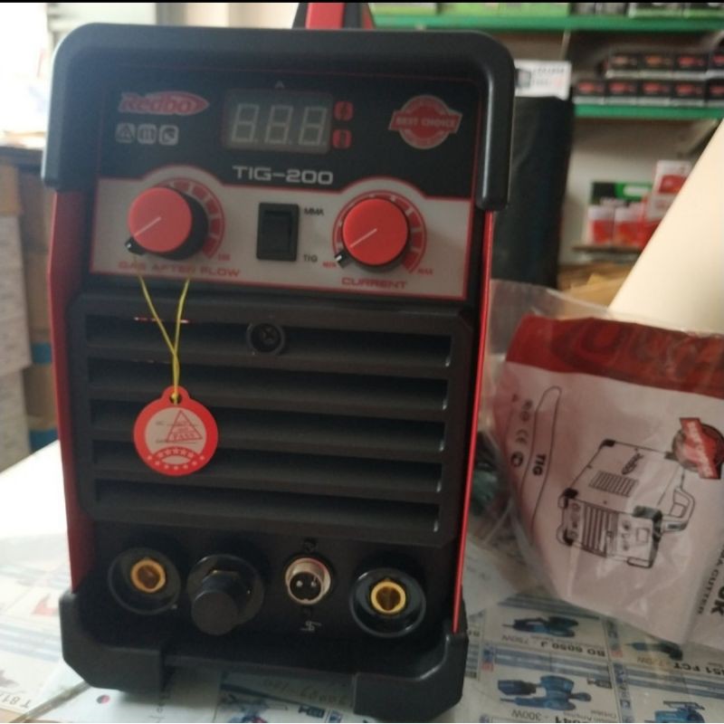 REDBO Mesin Las Argon TIG 200 A TIG 200A Mesin Las Inverter TIG200A