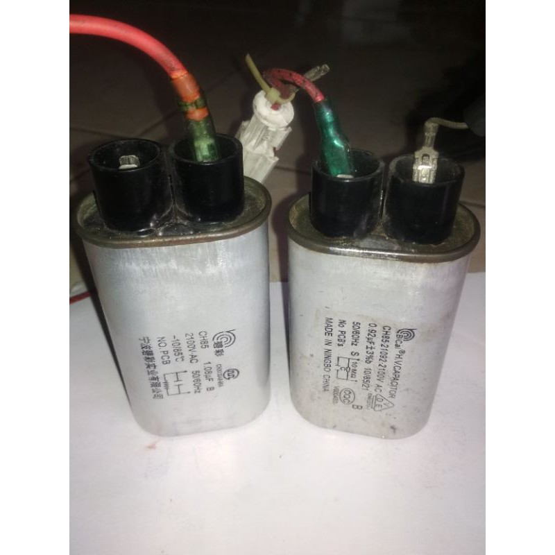 Set Capasitor dan dioda HV &amp; High Voltage dan 41ex Microwave