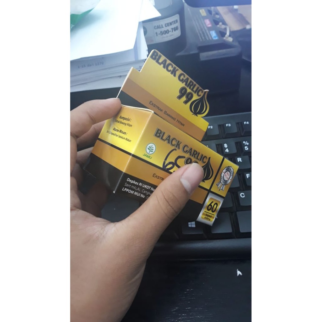 Garlive Naima Bawang Hitam 60 Kapsul