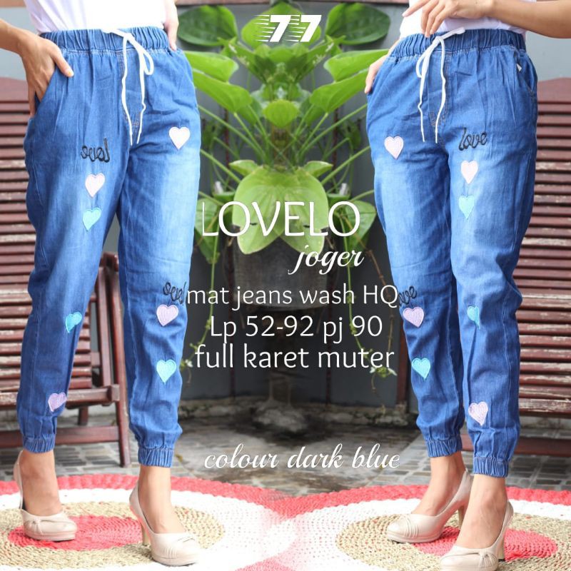 JOGER LOVELO JEANS SUPER