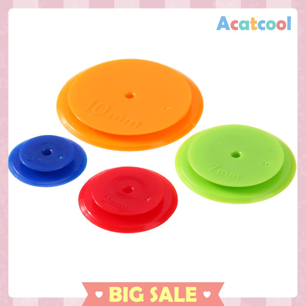 4 Pcs Alat Bantu Jahitrajut Bahan Plastik Aneka Warna