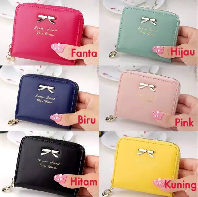 Medan Termurah KD28 Best seller Dompet  cantik Import Dompet simple pita