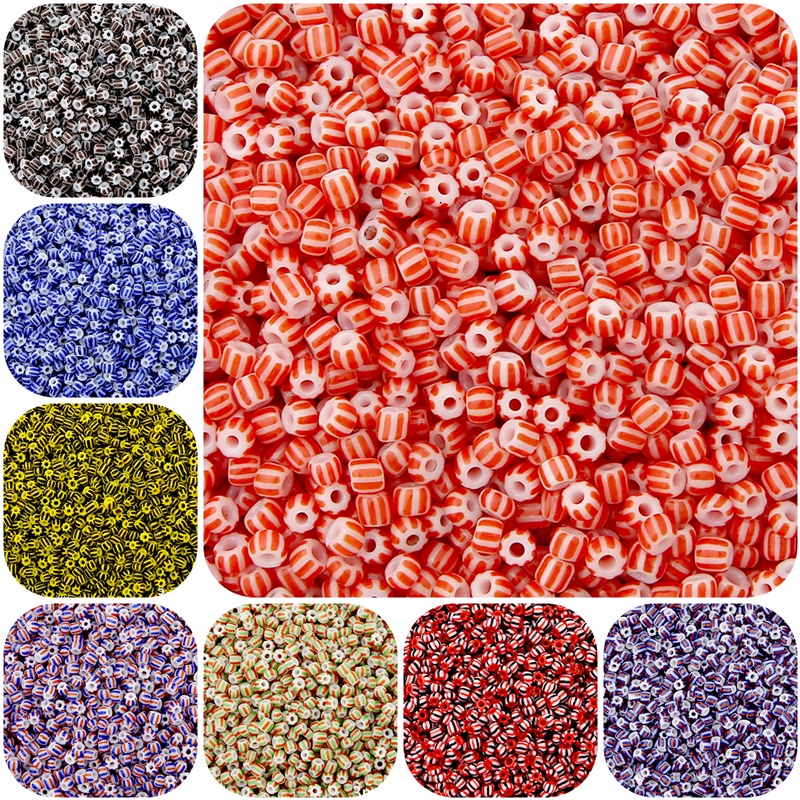 20g 650Pcs 3mm Manik-Manik Biji Kaca Czech Untuk Membuat Perhiasan DIY Gelang Kalung Anting Aksesoris Pakaian cuentas de semilla