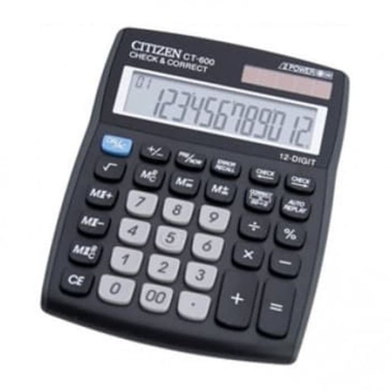 ORIGINAL CITIZEN BIG JUMBO CHECK CORRECT CT 600 J CT600J 600J SOLAR
