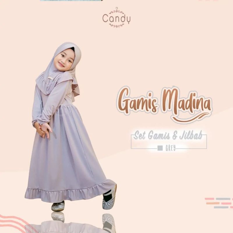 GAMIS + HIJAB MADINA BY CANDY