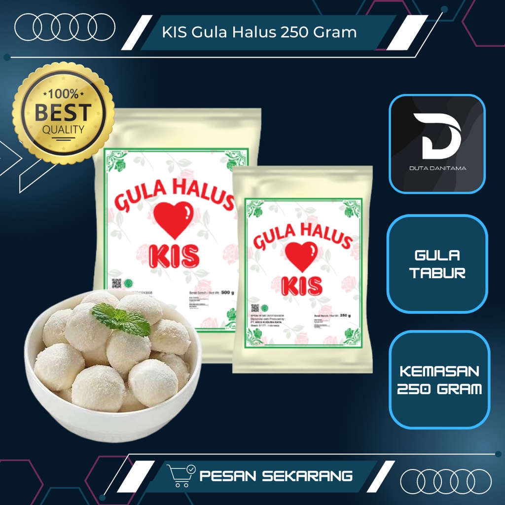 

KIS Gula Halus 250 gram (Kue, Donat, dll)