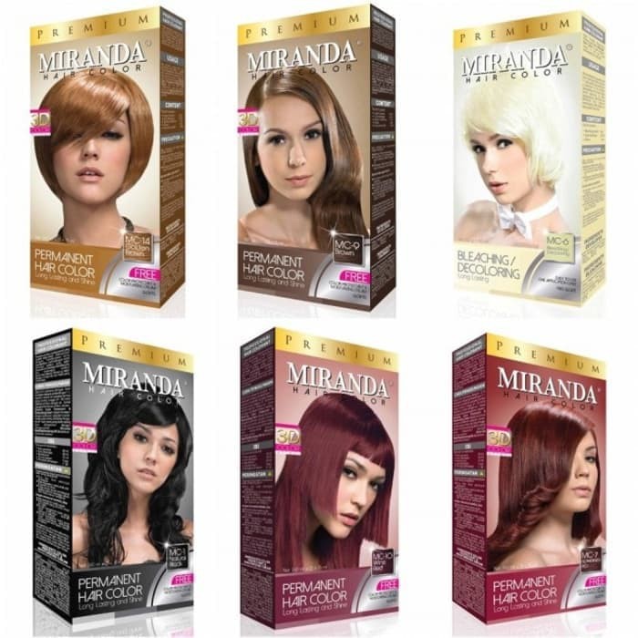 Miranda Hair Color Cat Pewarna Rambut