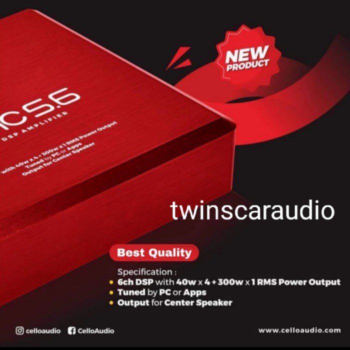 PROSESOR DSP CELLO MAGIC 5.6/ PROCESORE DSP MURAH CELLO MAGIC 5.6