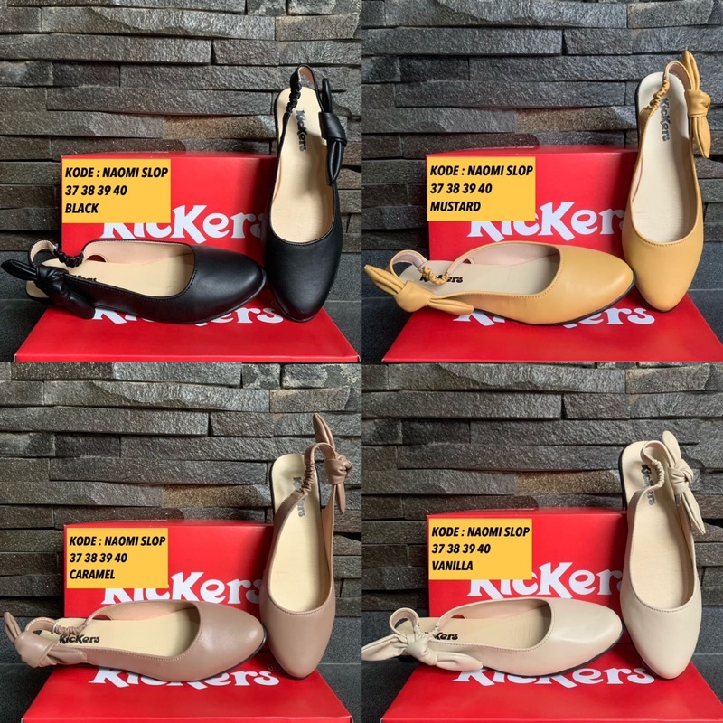 Sandal Teplek Wanita Sandal Tali Belakang - Naomi