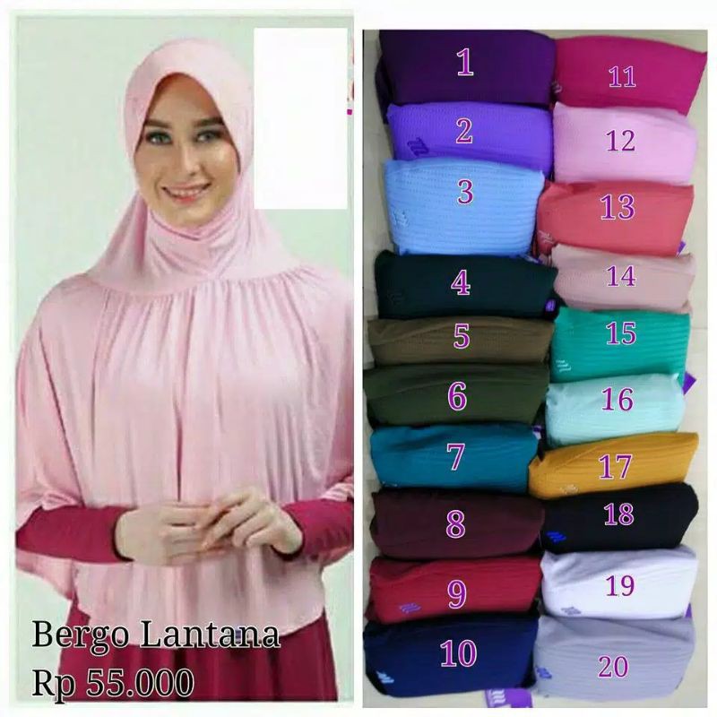 MEZORA BERGO LANTANA WARNA PUTIH