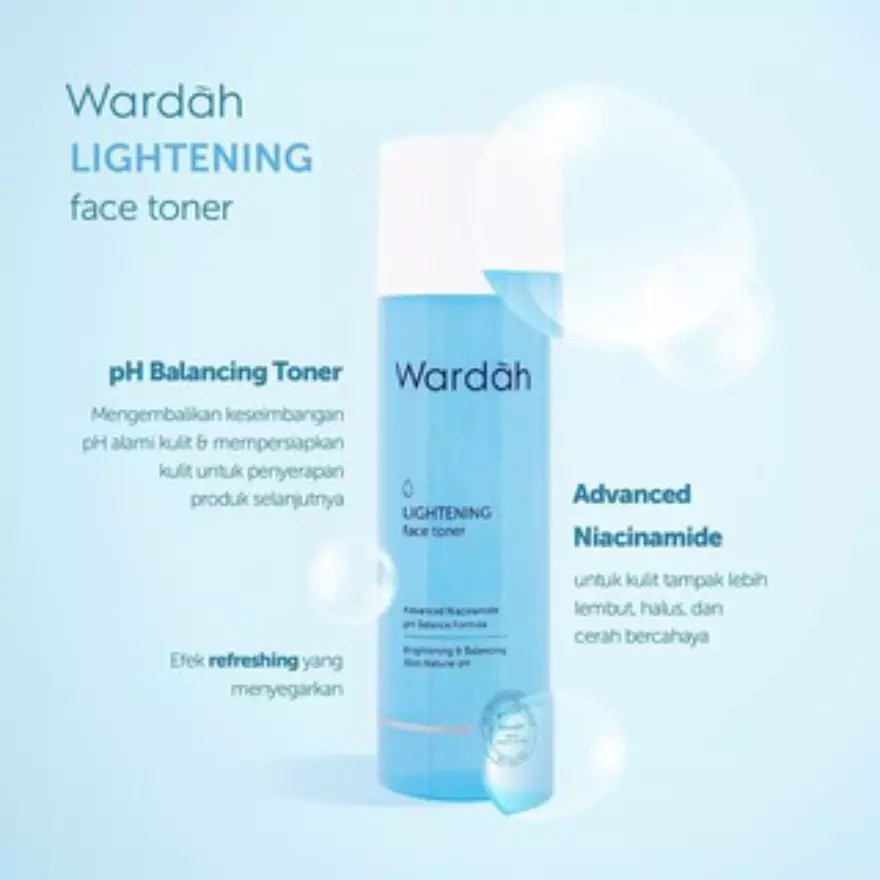 WARDAH Lightening Face Toner 125 ml | Wardah Toner Wajah Lightening