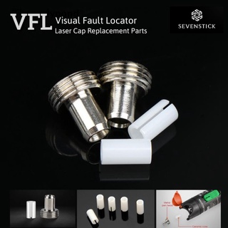 VFL Visual Fault Locator Ceramic Tube Ferrule Metal Head Laser Pen Cap Replacement Fiber Optic Accessories