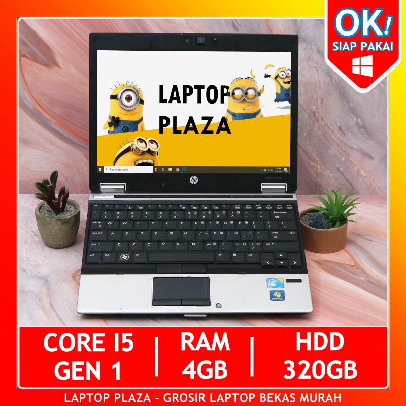 ➡️ PROMO!! Laptop HP 2540P Core i5 Murah RAM 4GB Laptop Bekas Notebook Netbook Second For UNBK CPNS-RAM 4GB HDD 320GB