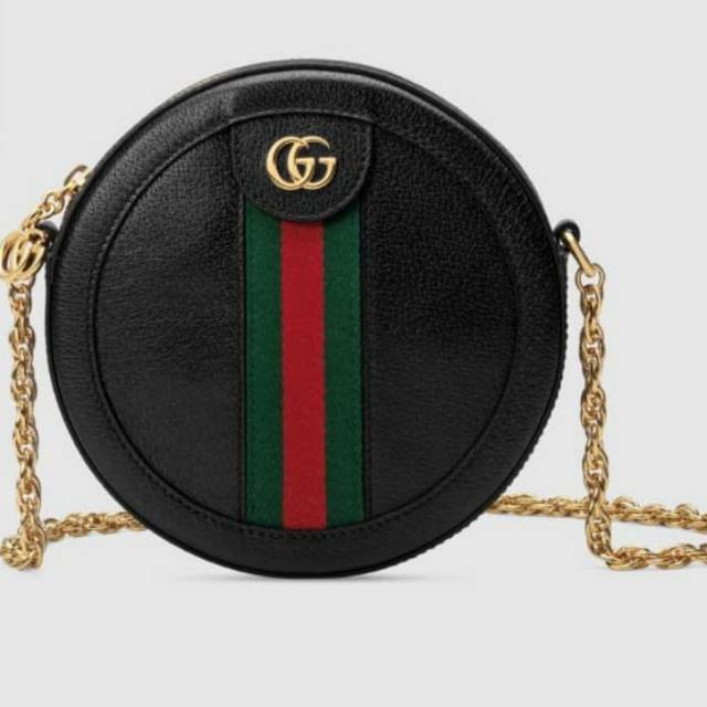 Gucci Round ophidia mini leather
