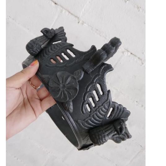 Sangat Nyaman.. MAHKOTA SANGKAR BURUNG PERKUTUT KAKI GARUDA / 1 SET