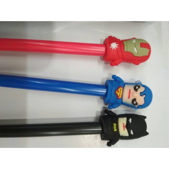 

Pulpen Gel karakter Avenger unik