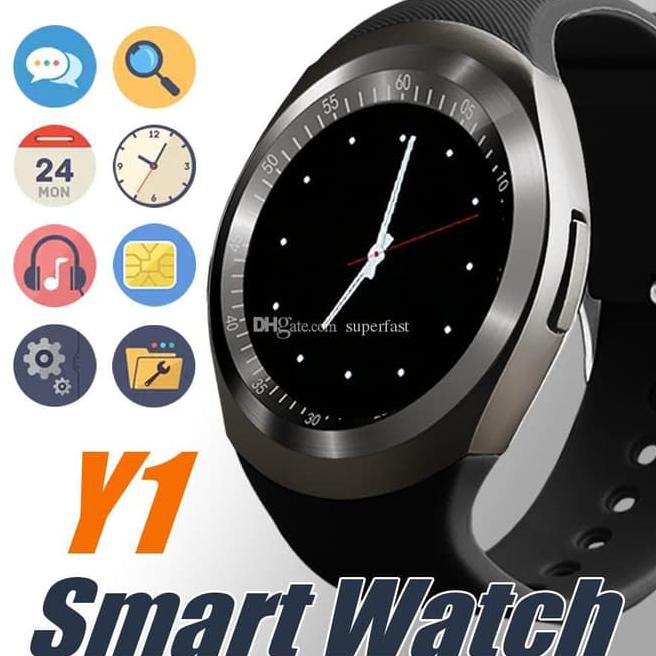 aulr cognos y1 plus smart watch smartwatch gsm no camera - putih l3iv