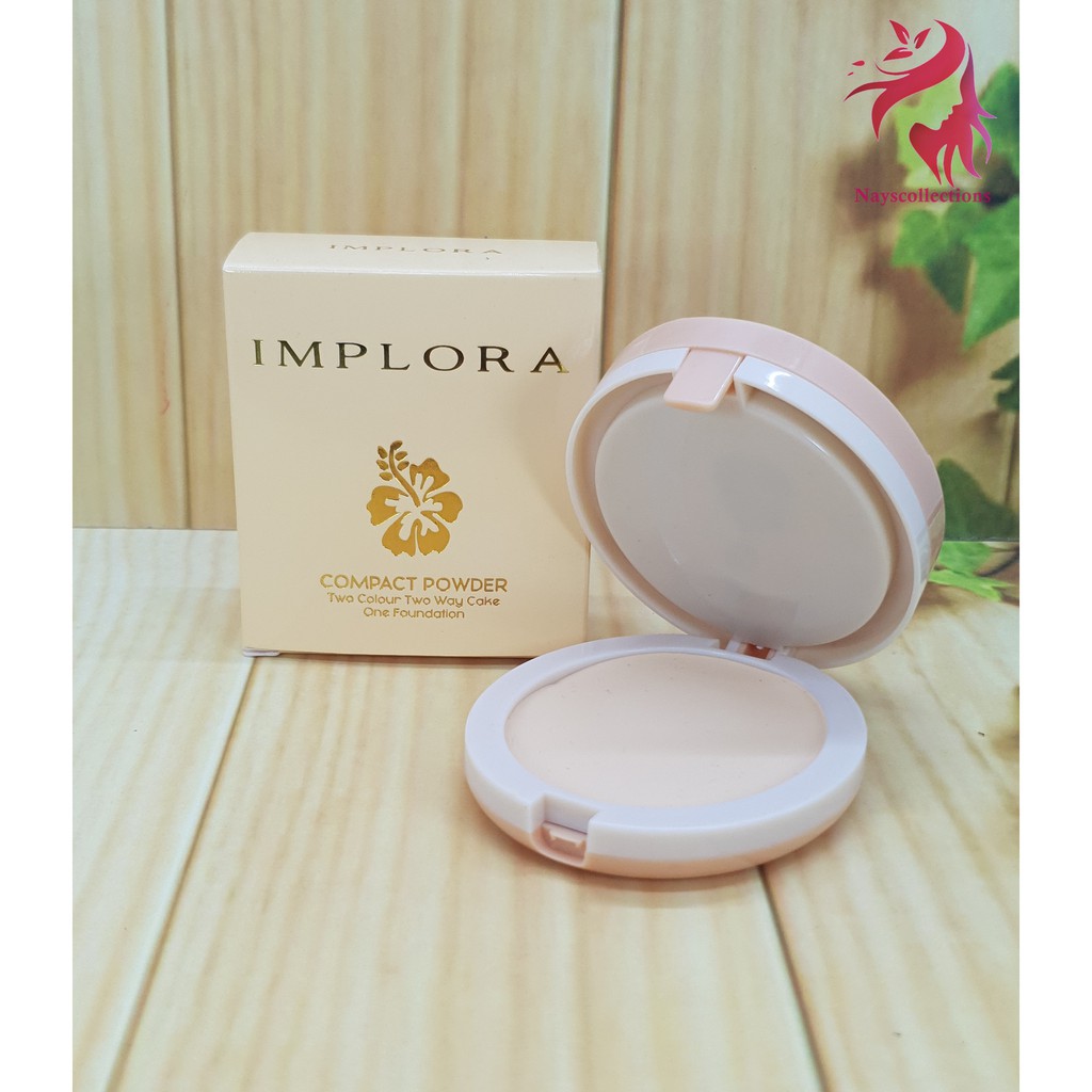 IMPLORA COMPACT POWDER 3 IN 1 ORIGINAL / BEDAK FOUNDATION / DUS KUNING Girlsneed77