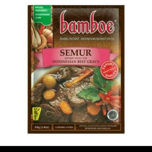 

BAMBOE BUMBU SEMUR 69 GRAM