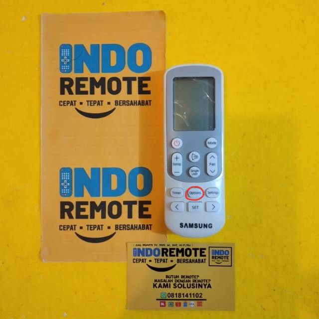 REMOTE AC SAMSUNG OPTIONS ORIGINAL