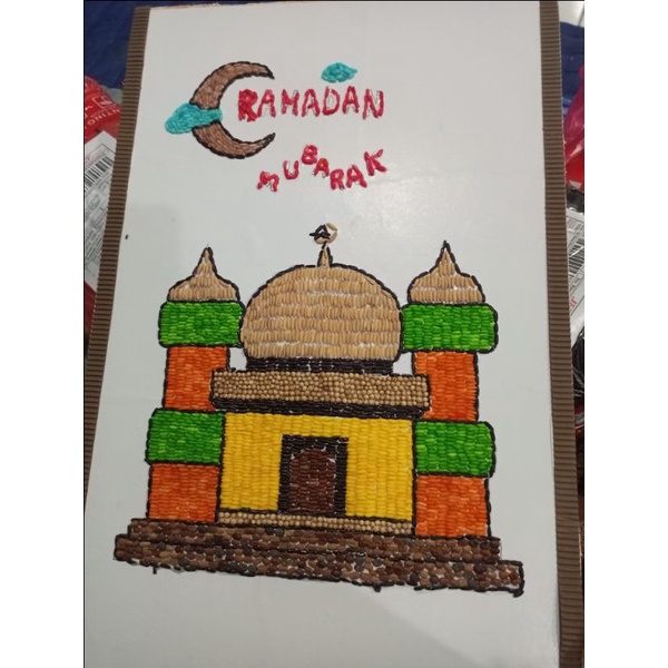 Kolase Masjid Tema Ramadhan