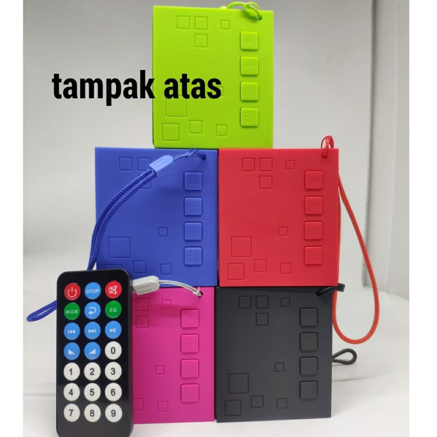 Speaker Audio Al-Qur'an Murottal 30 JUZ RHIMOA V600 Cube remote+memory