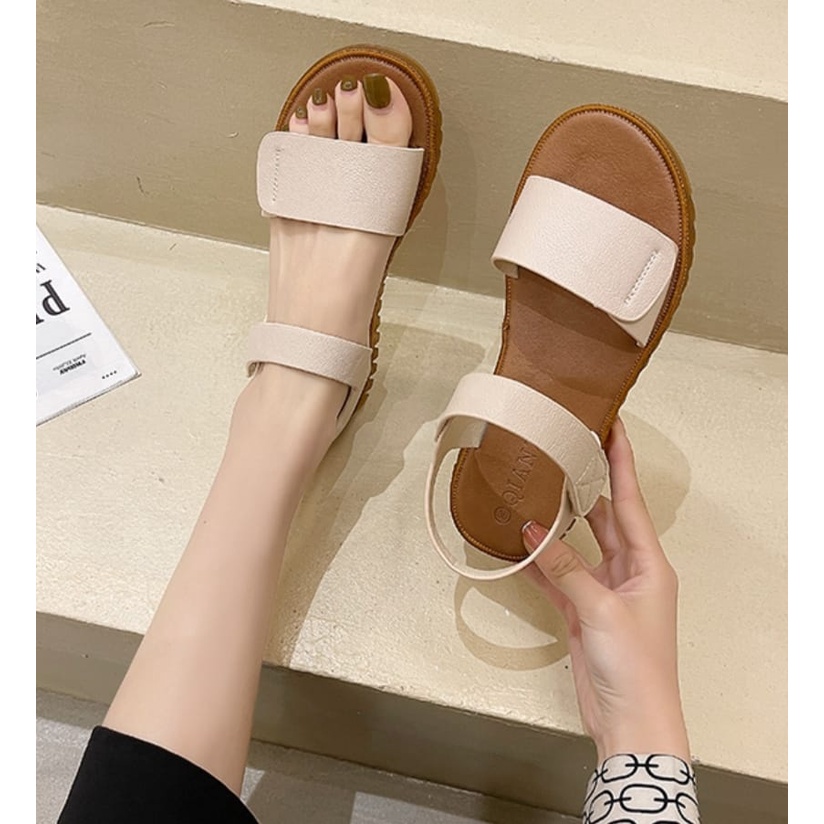 HM 08 SANDAL WANITA KEKINIAN SOL TEBAL