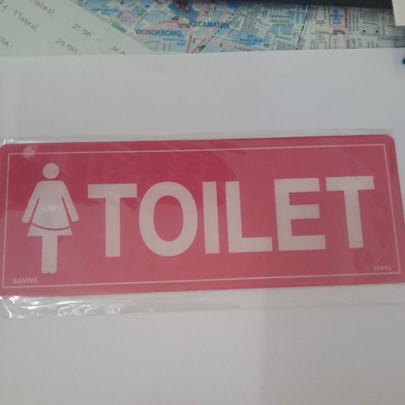 

Sign Board Toilet