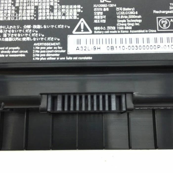 Baterai Original Asus G551 G551J G551JK G551JM ROG Series A32N1405