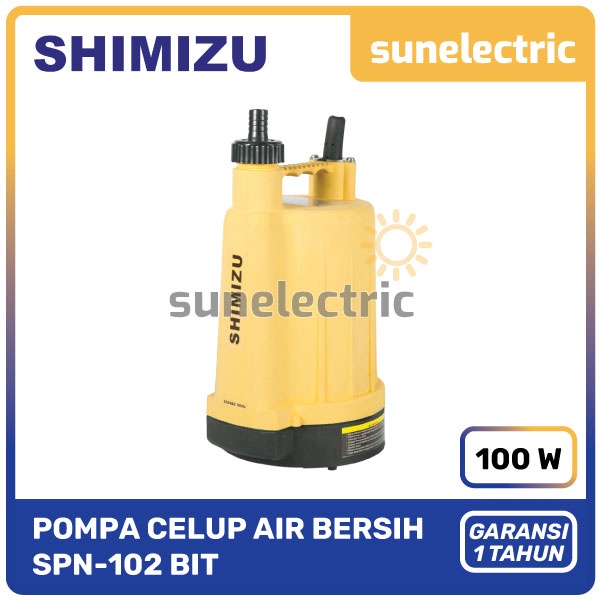 Shimizu SPN 102 BIT Pompa Celup Kuras Tandon Kolam Toren Submersible Pump SPN 102 BIT / SPN 102BIT/ 
