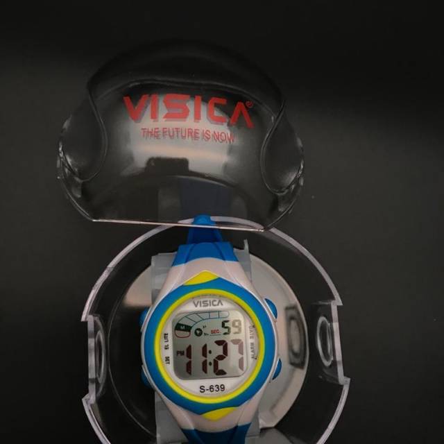 Jam tangan digital anak remaja water Resist merk Visica 639