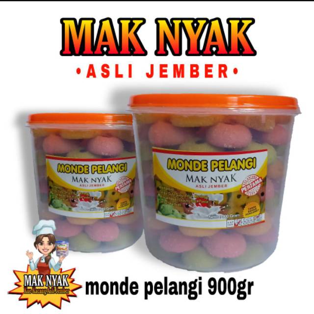 

Monde Pelangi 900gr MAK NYAK