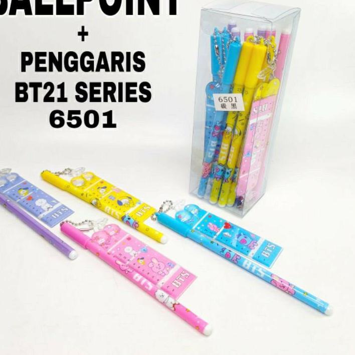 

Promo - 1 LUSIN PULPEN BT21 GANTUNGAN PENGGARIS PEN BT21 PULPEN BTS BOLPEN BANGTAN BOYS LUCU ATK MURAH !!