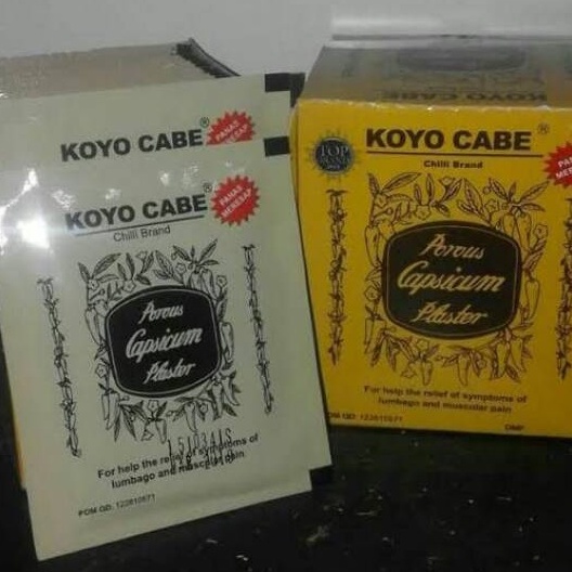 Koyo Cabe Sachet / Pegal Linu / Masuk Angin / Otot