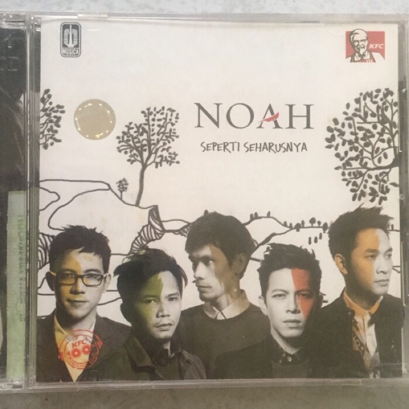 Album CD Musik NOAH New Original Seperti Seharusnya Segel Limited Edition