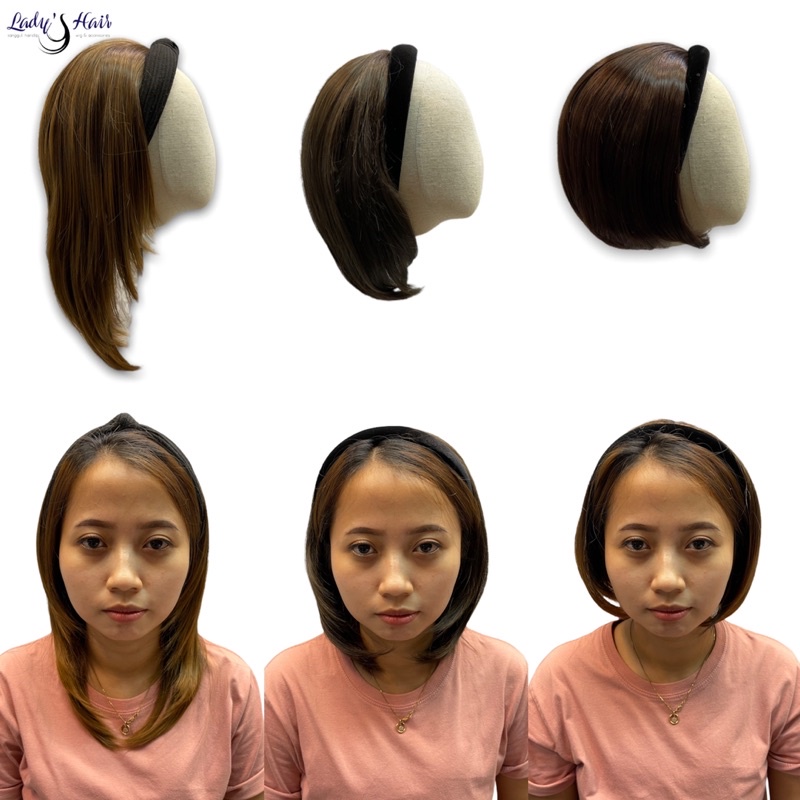 wig bando rambut palsu modern