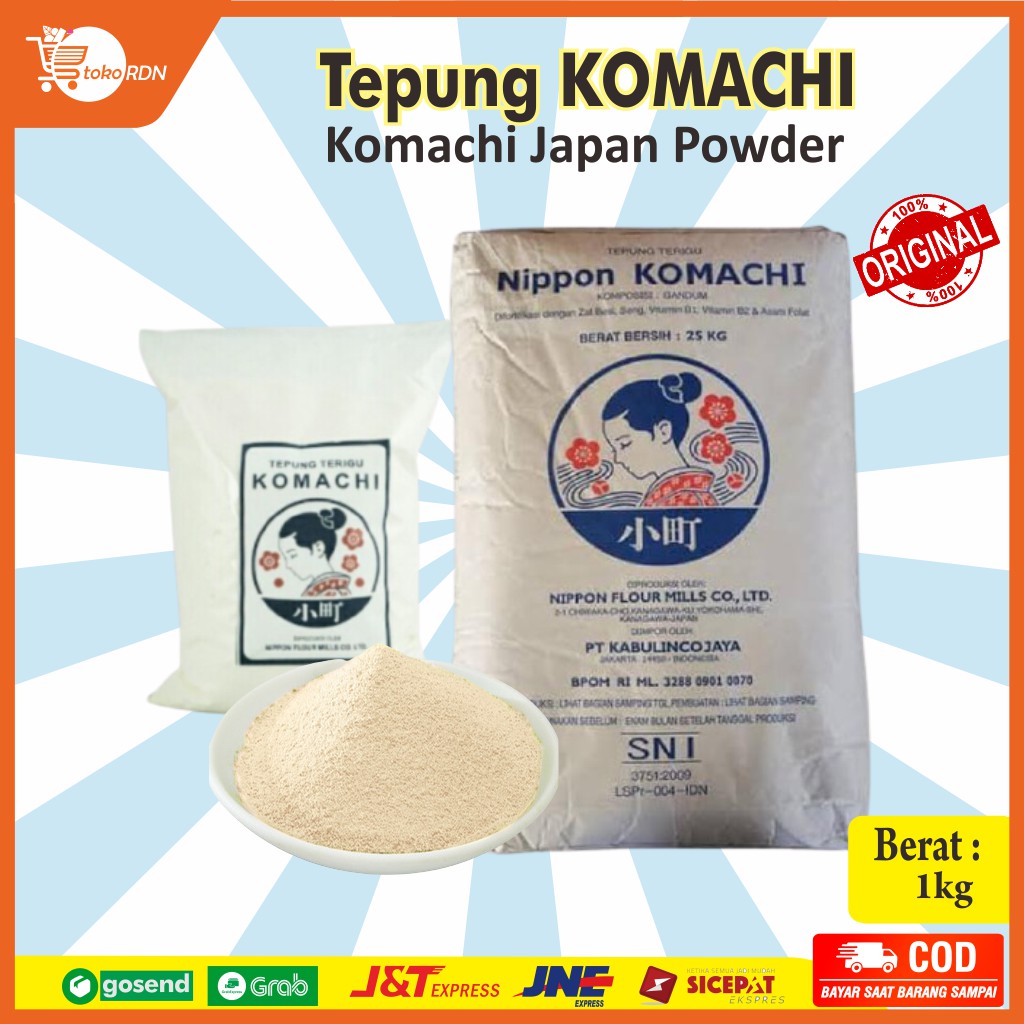 Jual Tepung Komachi Japan Tepung Donat Tepung Jepang Tepung Tinggi