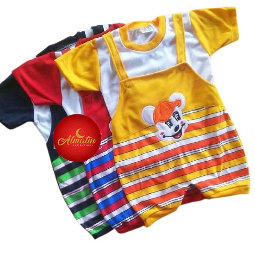 Setelan Baju Bayi Pendek / Jumper Bayi / Romper Bayi / Baju Harian Anak