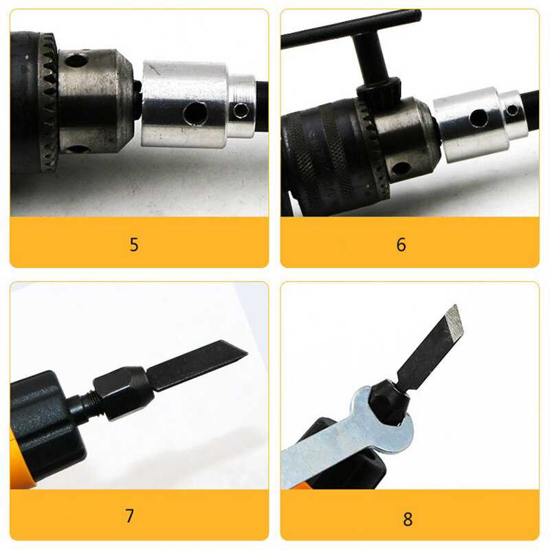 TD-AI02 VamsLuna Alat Ukir Kayu Electric Chisel Wood Carving Tool Set - RI0240