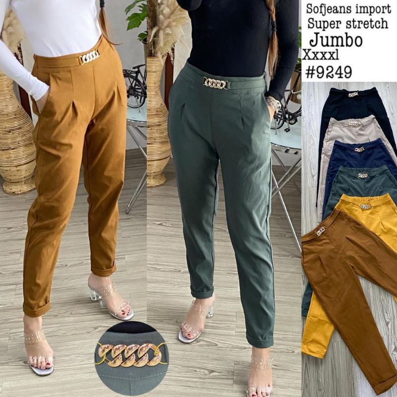 Jumbo Celana wanita 9249 Softjeans Melar