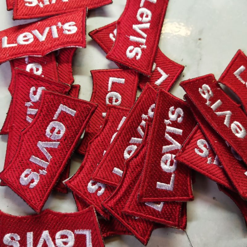 emblem patch bordir levis