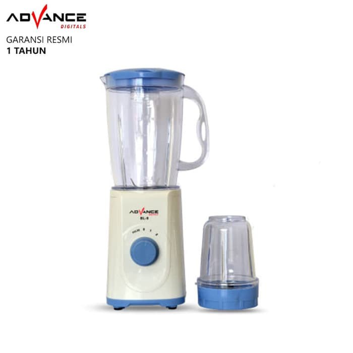 ADVANCE Blender 2 Tabung Plastik 1.2 Liter BL 9 - Garansi 1 Tahun