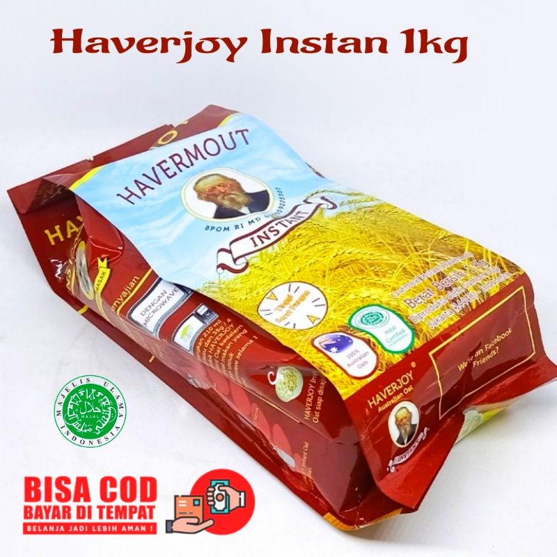 Haverjoy Havermout Oats Instan 1kg