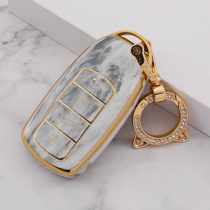 Casing Kunci Mobil Bahan TPU Motif Giok Untuk Chery Tiggo 8 pro Tiggo 8Plus New 5 Plus 7