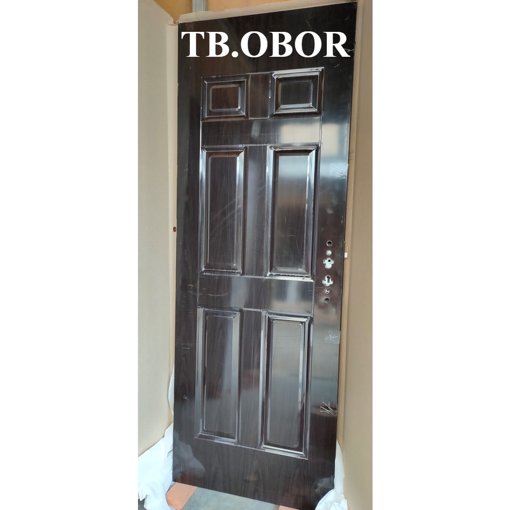 Jual Pintu Baja Fortress JBS Urban Motif Kotak Persegi Panjang Warna ...