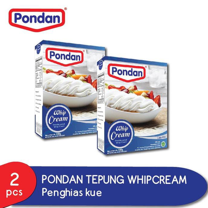 

Cuci Gudang Awal Tahun Pondan Whip Cream @150g (2 Box) Cuci Gudang Awal Tahun