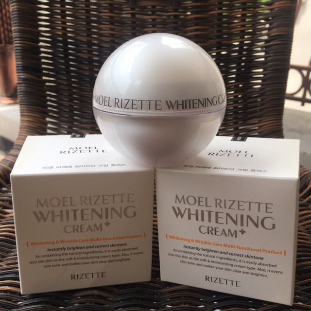 Moel Rizette whitening cream+