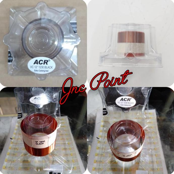 Promo Spull Speaker Acr Black 1230 / Spul Acr 1230 Black 12 Inch Voice Coil