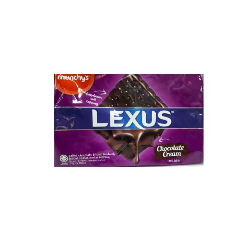 

Munchy's Salted Choco Sandwich Lexus Chocolate Cream [190 gr]